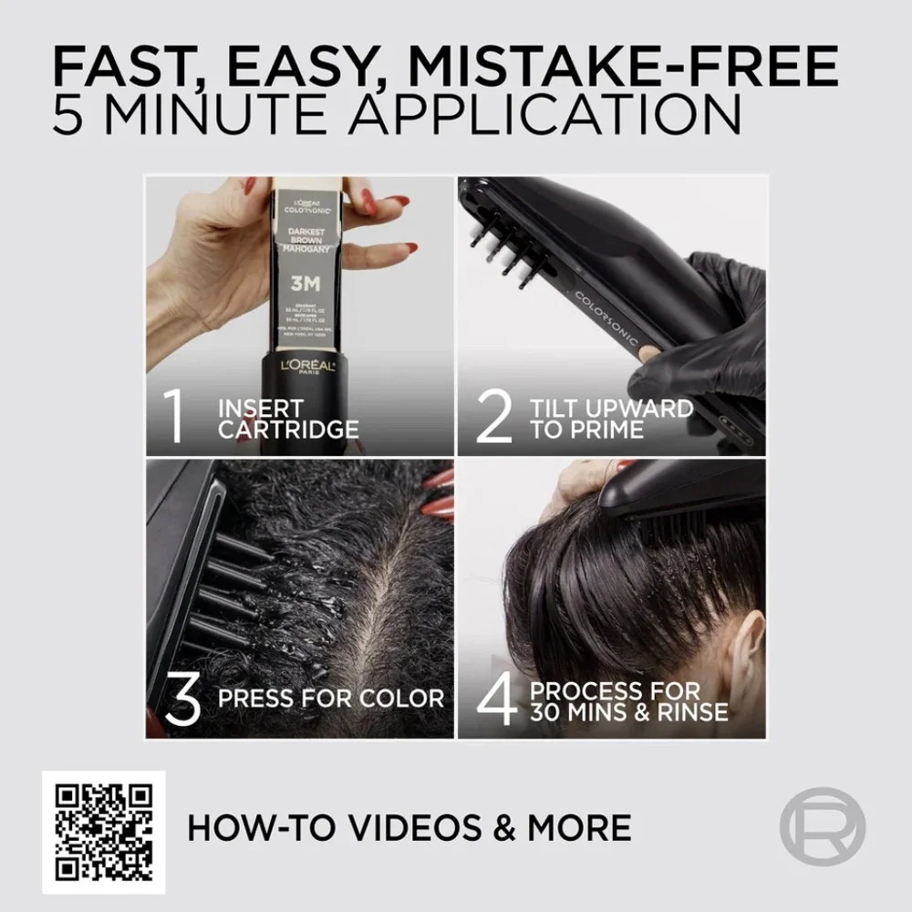 L'Oreal Paris Colorsonic Hair Color Technology Device